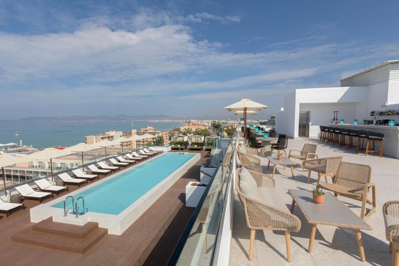 Hm Ayron Park - Adults Only Hotel Playa de Palma  Luaran gambar Rooftop pool at the hotel